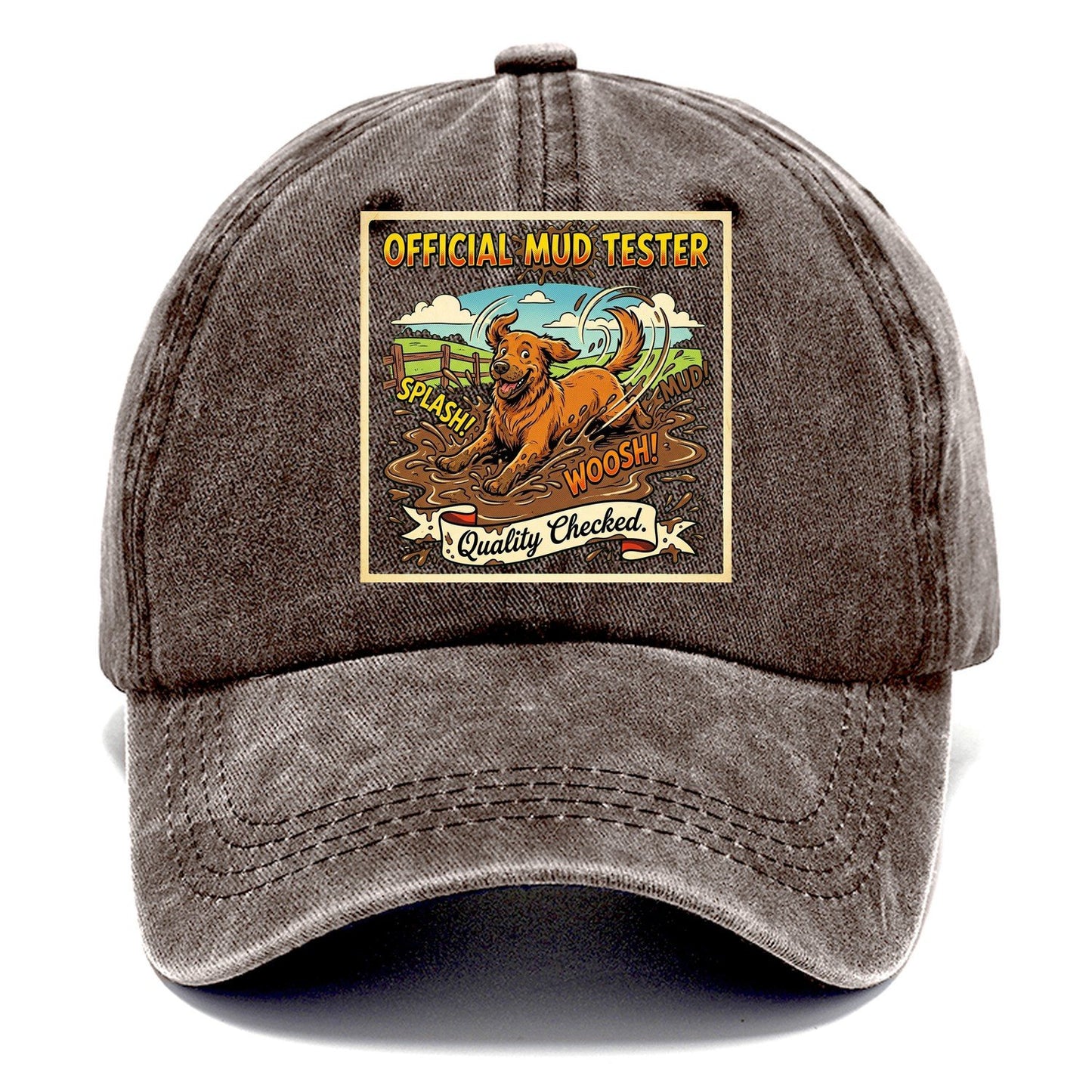 Official Mud Tester Classic Cap – Brown