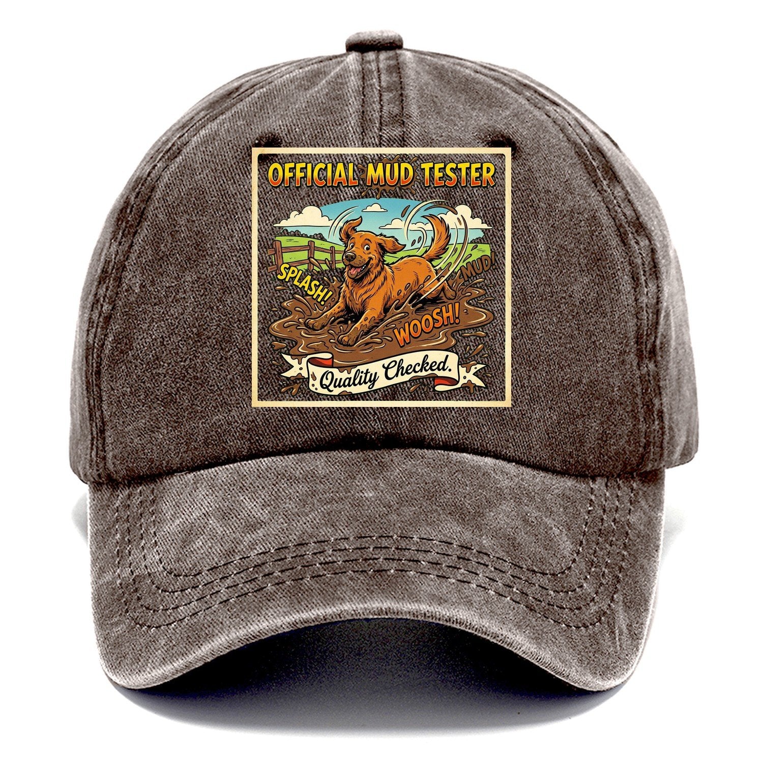 Official Mud Tester Classic Cap – Brown