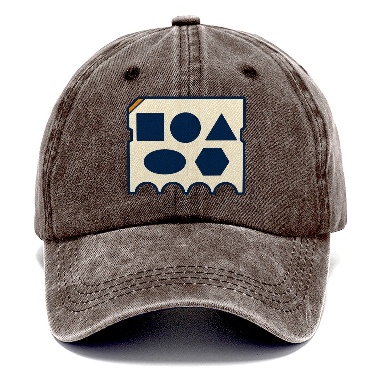 Swage Block Face Blacksmithing Classic Cap – Brown