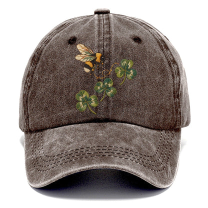 Bumblebee Three Clover Rise Gentle Wild Classic Cap – Brown