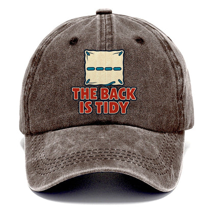 The Back Is Tidy And Needlework Classic Cap – Brown