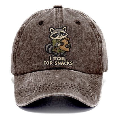 Raccoon Peasant Weary Court Classic Cap – Brown