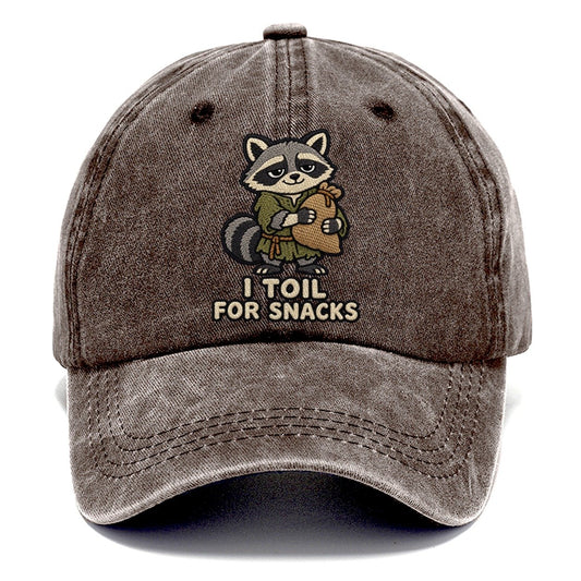 Raccoon Peasant Weary Court Classic Cap – Brown