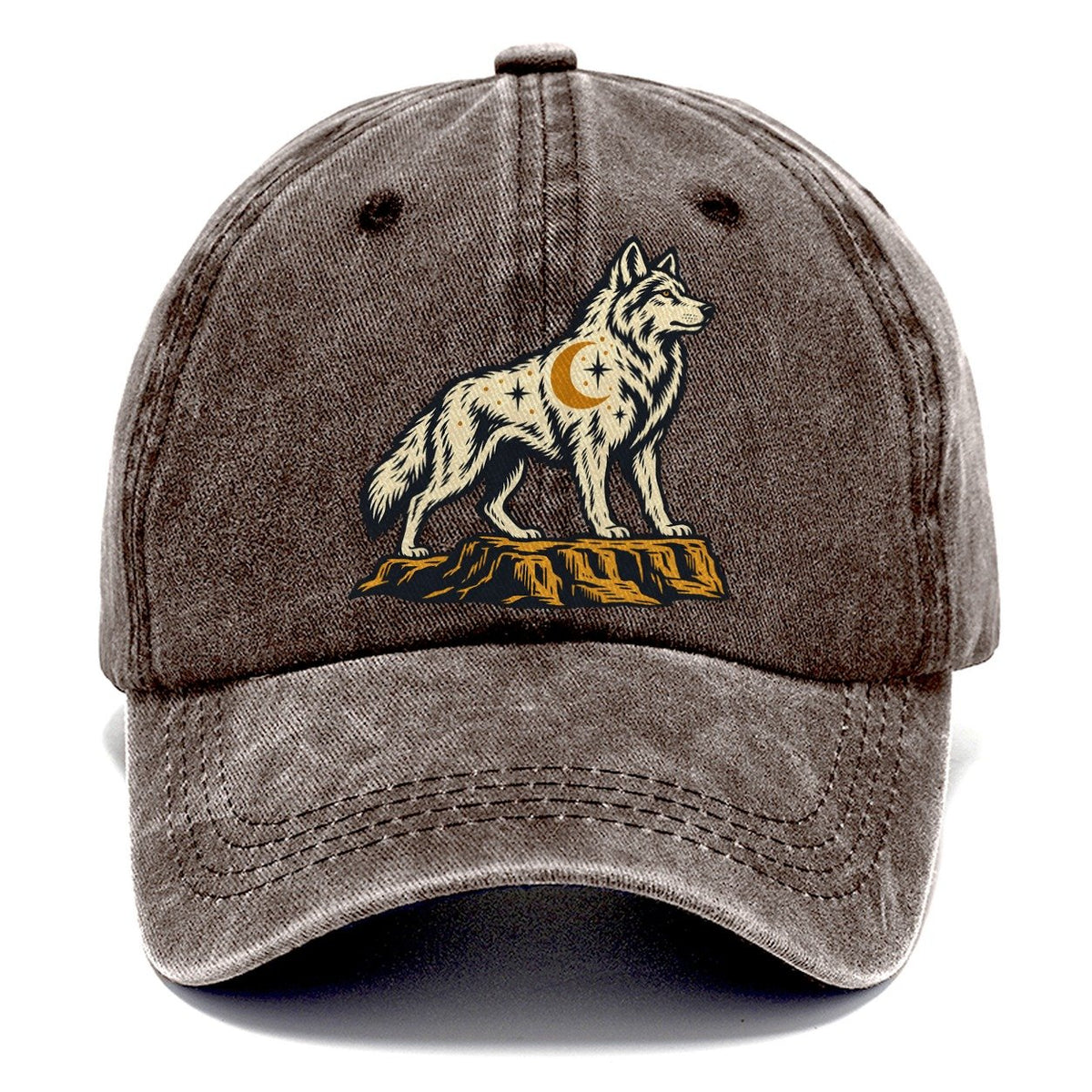 Wolf Mesa Shadow Sundown Familiars Classic Cap – Brown