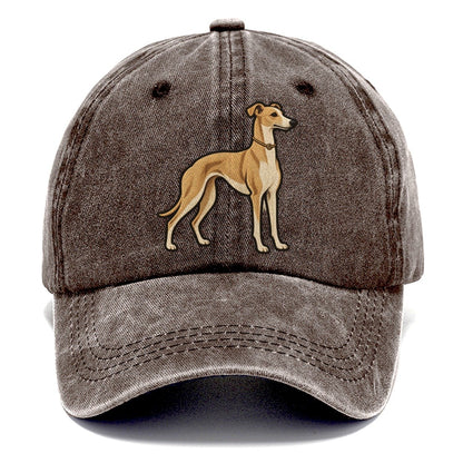 Whippet Show Stance Fan Favorites Classic Cap – Brown
