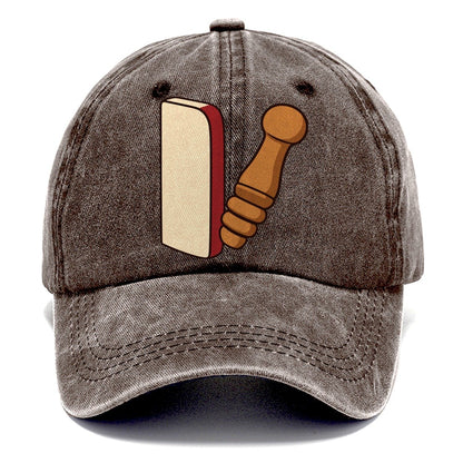 Edge Burnisher Study Leathercraft Classic Cap – Brown