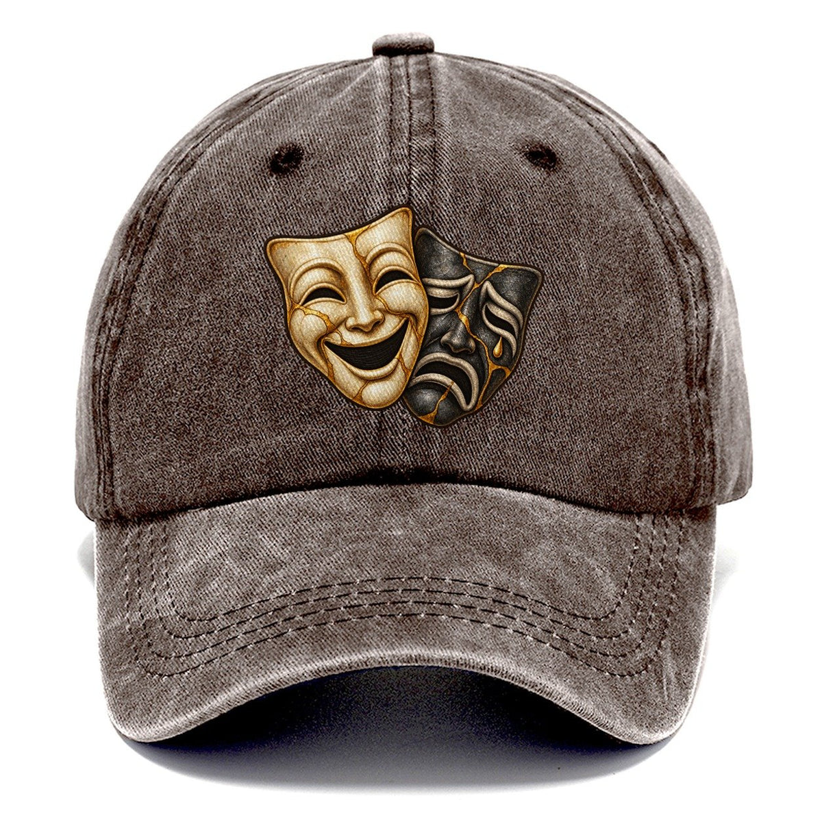 Masks Porcelain Crack Fan Favorites Classic Cap – Brown