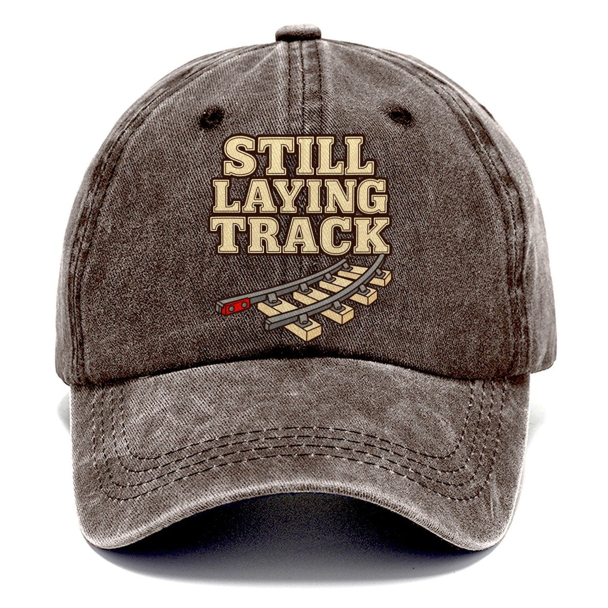 Still Laying Track Model Railways Classic Cap – Brown