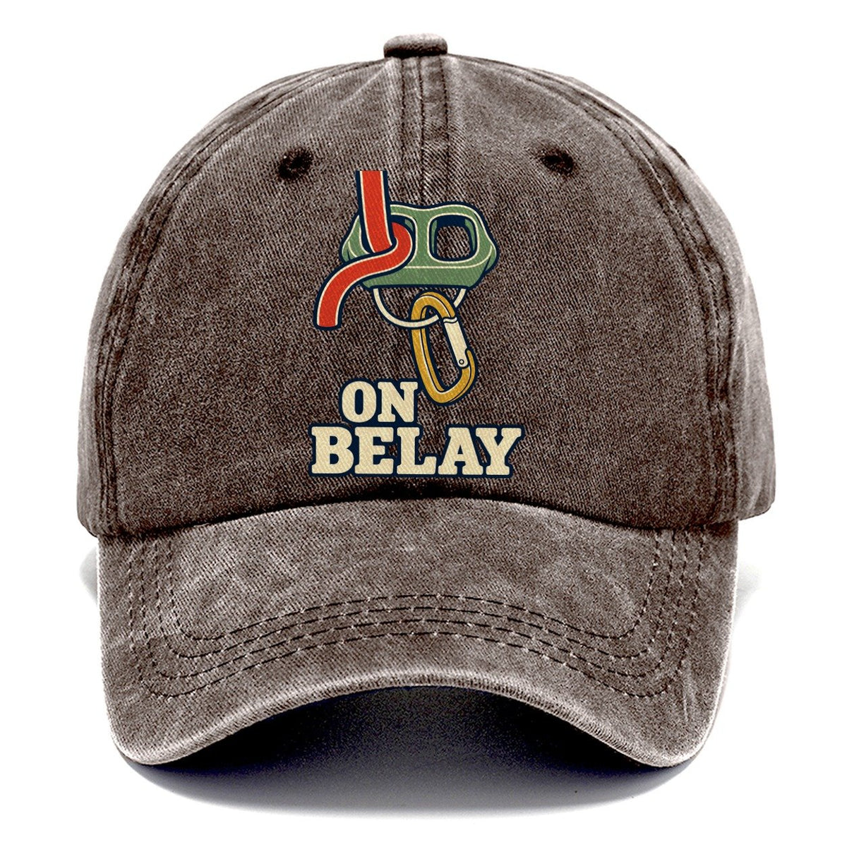 On Belay Rock Climbing Classic Cap – Brown