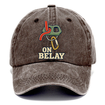 On Belay Rock Climbing Classic Cap – Brown