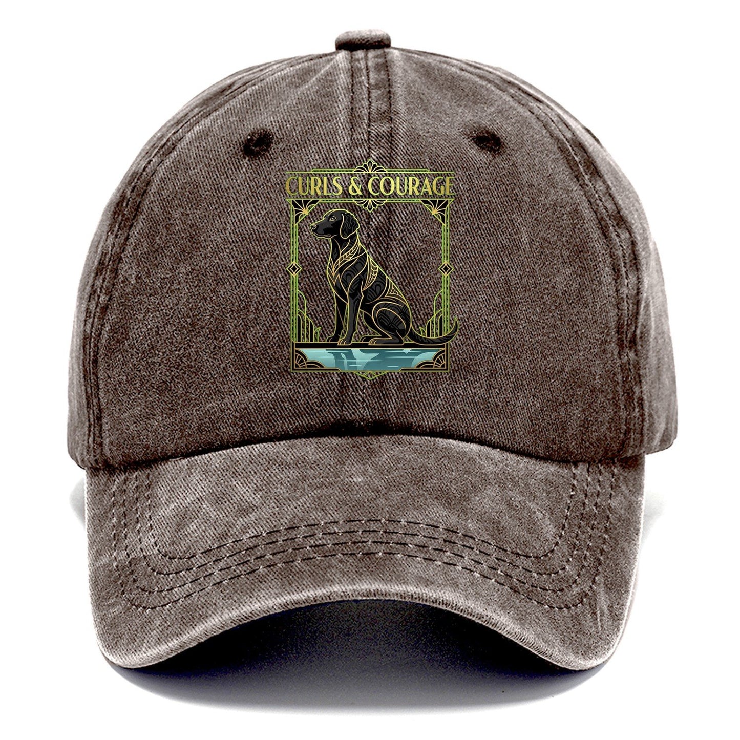 Curls And Courage Classic Cap – Brown