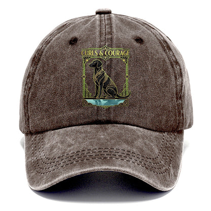 Curls And Courage Classic Cap – Brown