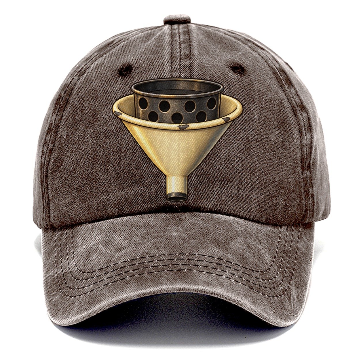 Brewing Funnel And Strainer Brew Day Classic Cap – Brown