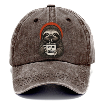 Sloth Mug Truths Classic Cap – Brown