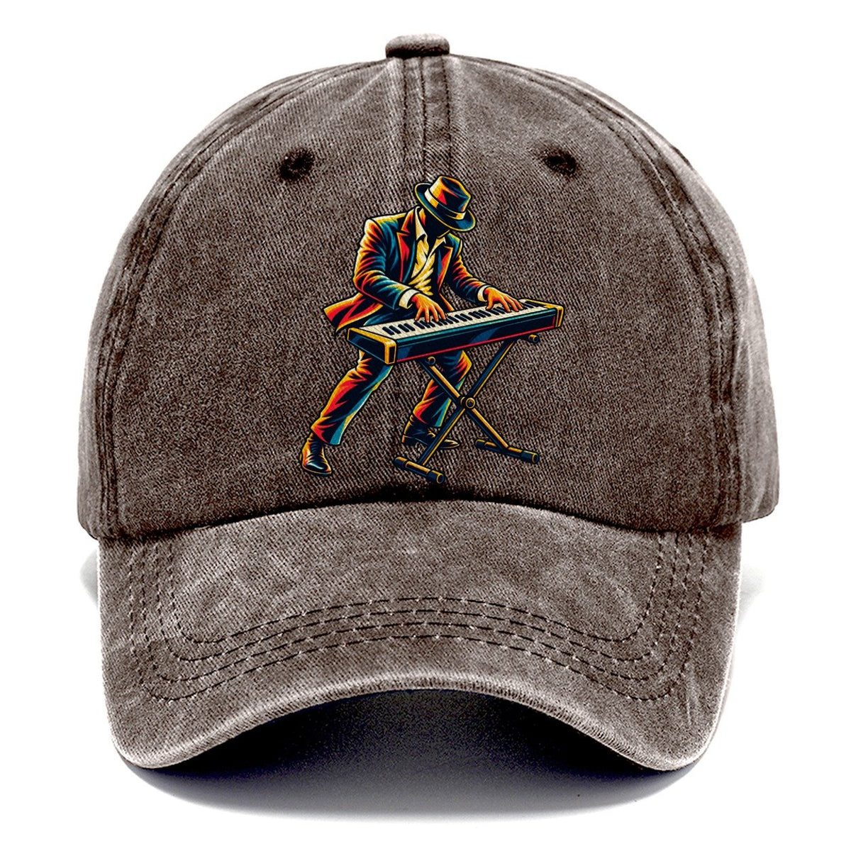 Keyboard Player Classic Cap – Brown
