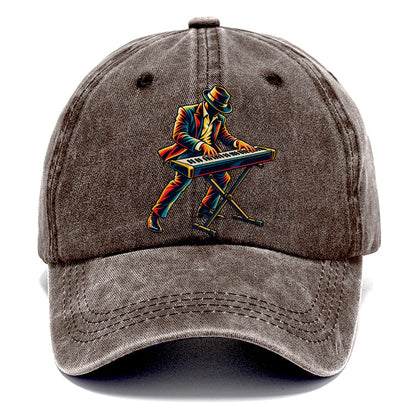 Keyboard Player Classic Cap – Brown