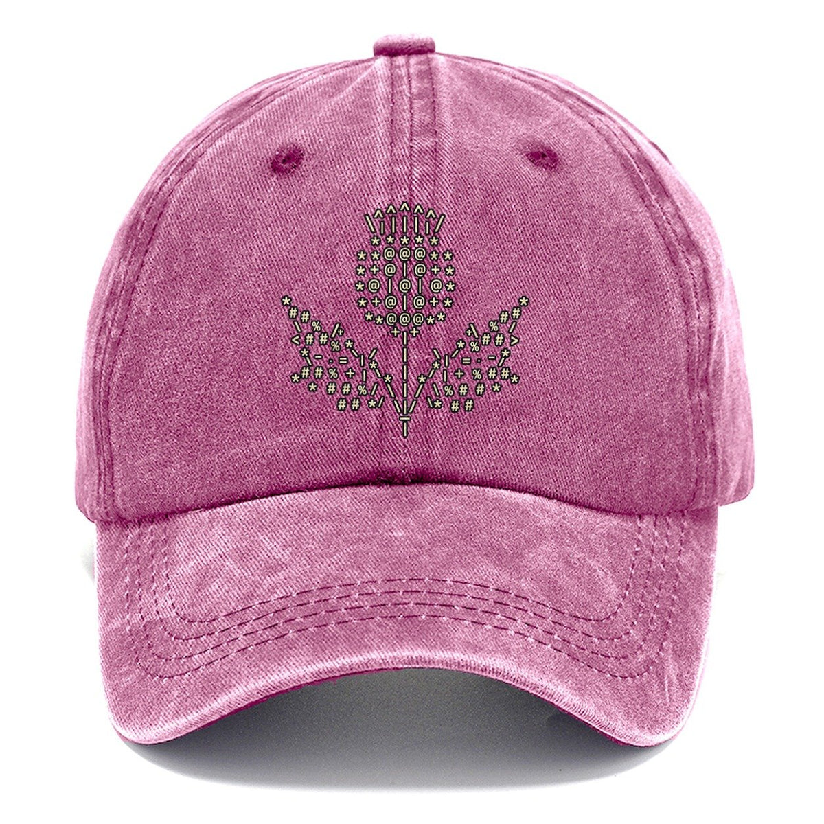 Thistle Bloom Classic Cap – Dusty Rose