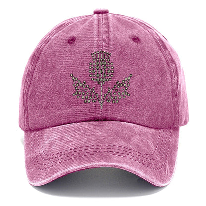 Thistle Bloom Classic Cap – Dusty Rose