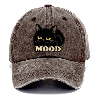 Black Cat Mood Fan Favorites Classic Cap – Brown