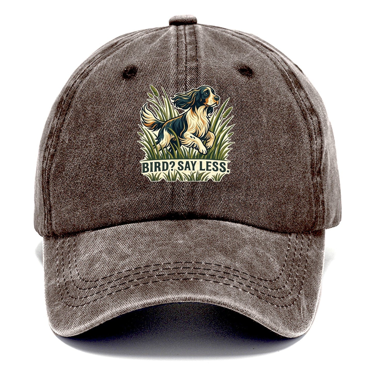 Bird Say Less Classic Cap – Brown