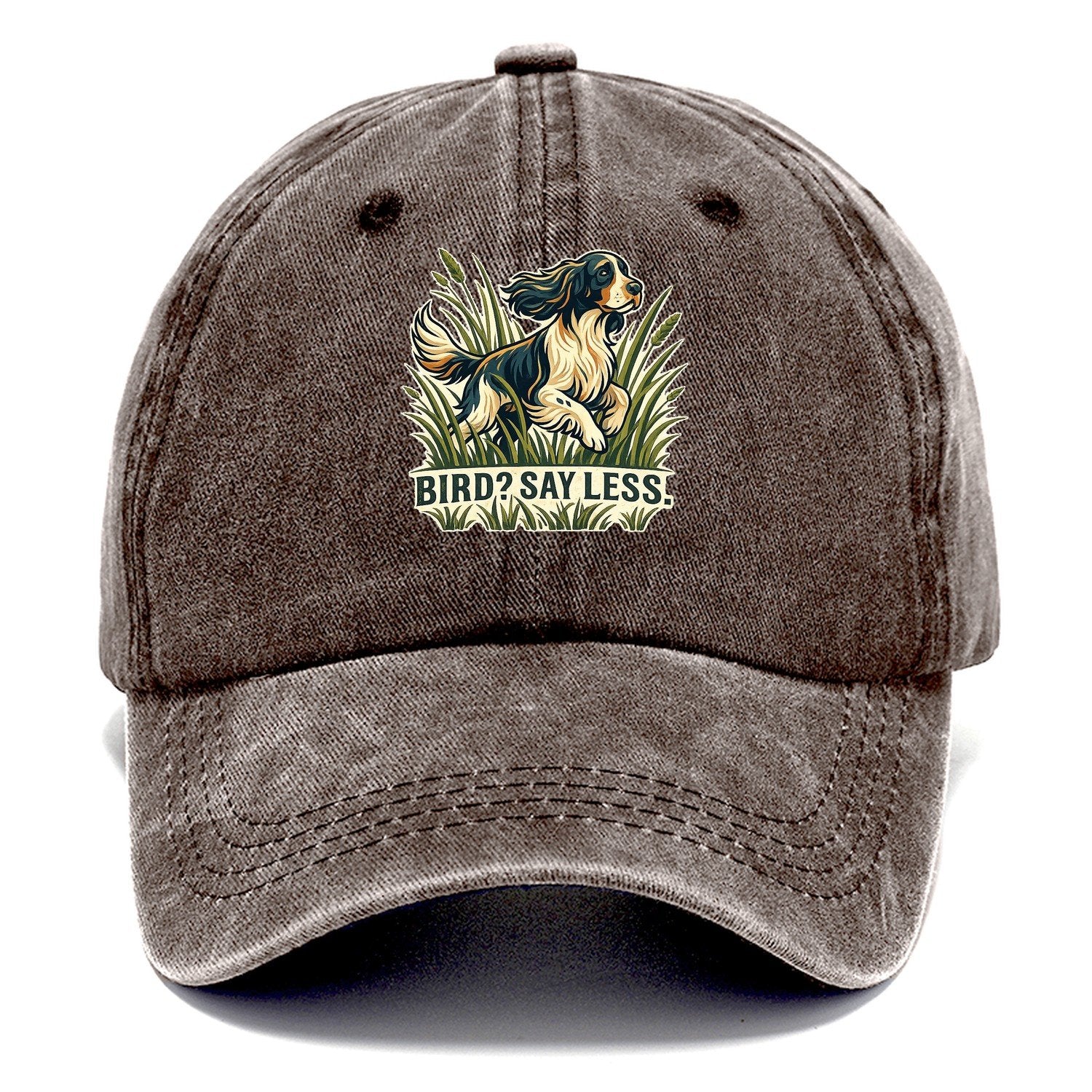 Bird Say Less Classic Cap – Brown