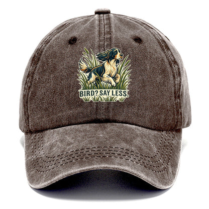 Bird Say Less Classic Cap – Brown