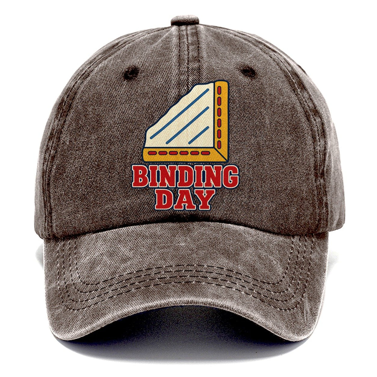 Binding Day Sewing And Quilting Classic Cap – Brown
