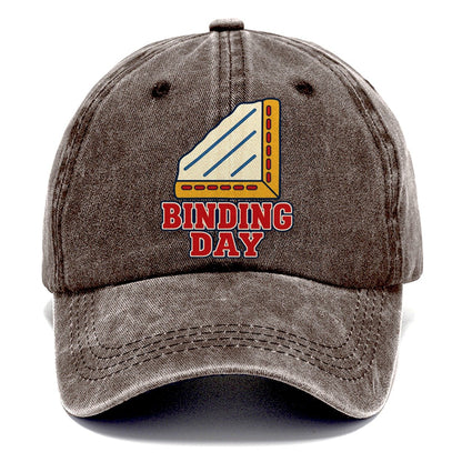 Binding Day Sewing And Quilting Classic Cap – Brown