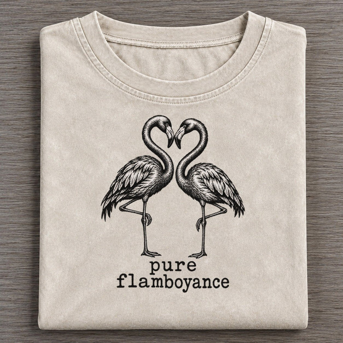 Pure Flamboyance Collective Nouns Vintage T-shirt – Off White