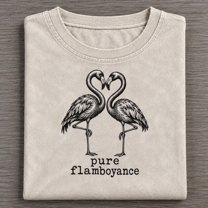 Pure Flamboyance Collective Nouns Vintage T-shirt – Off White