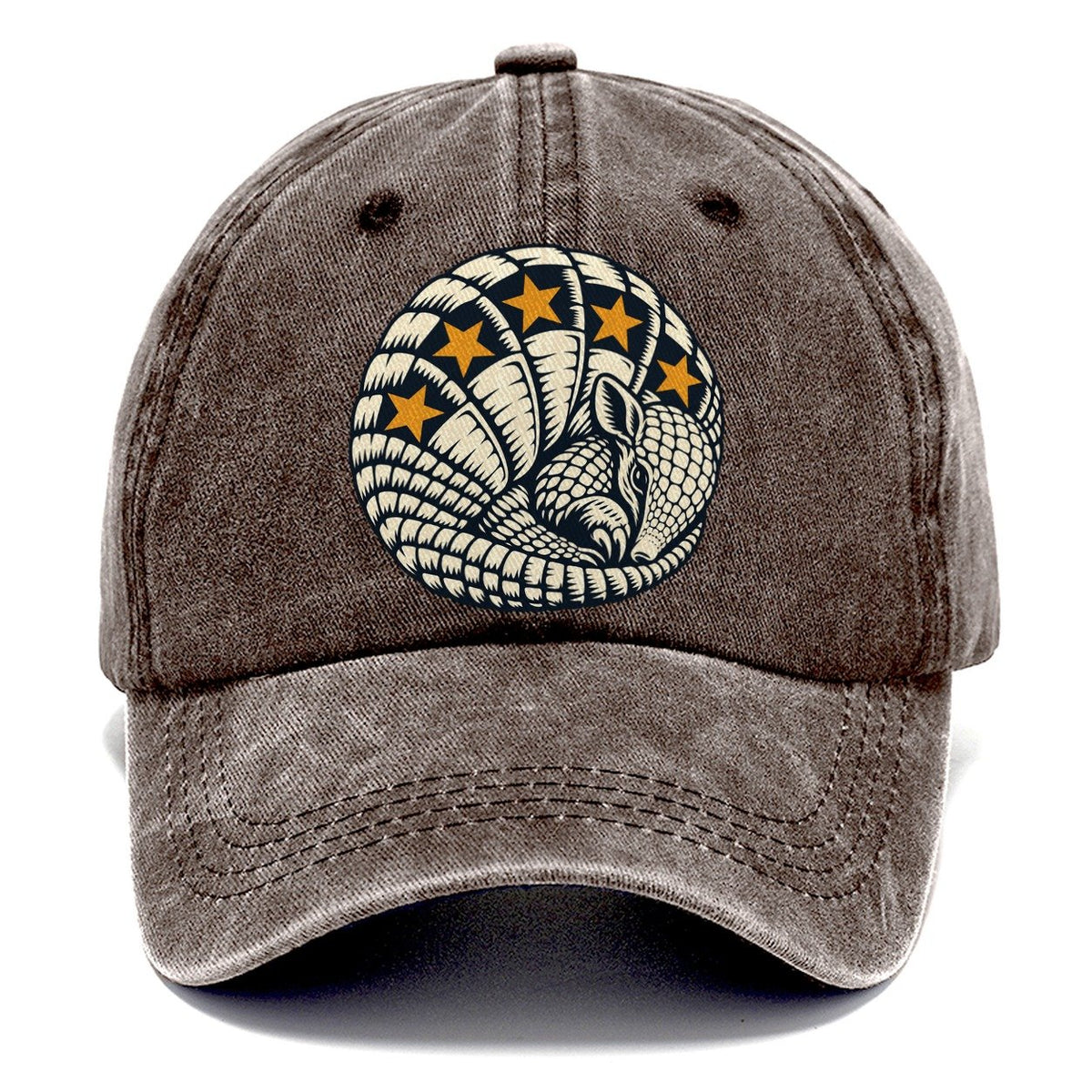Armadillo Star Shell Sundown Familiars Classic Cap – Brown
