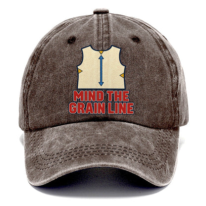 Mind The Grain Line Sewing And Quilting Classic Cap – Brown