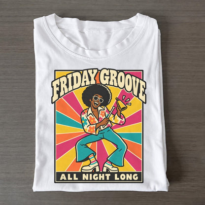 Afro Drummer Boogie Bodies Classic T-shirt – White