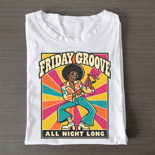 Afro Drummer Boogie Bodies Classic T-shirt – White