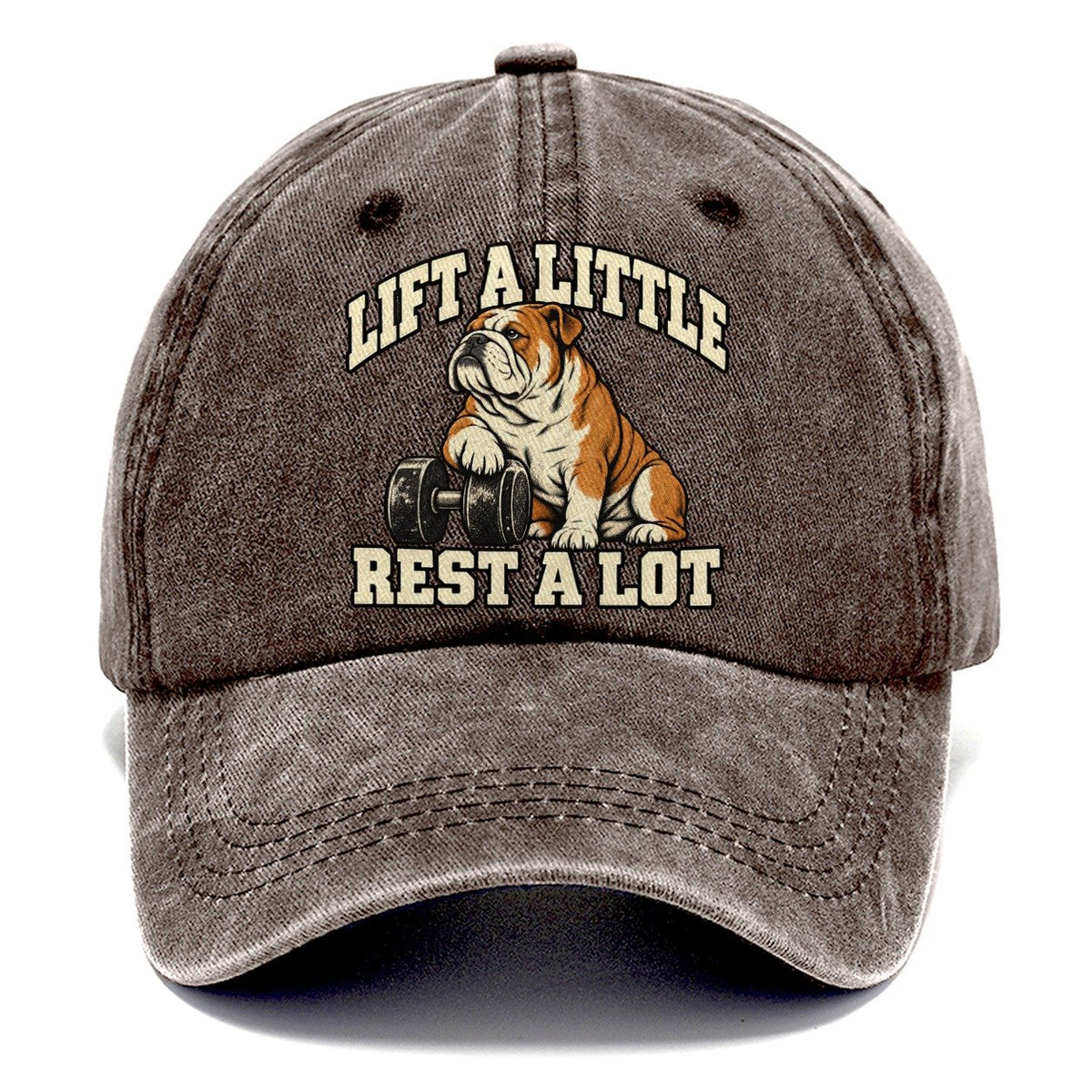 Bulldog Easy Pace Character Club Classic Cap – Brown