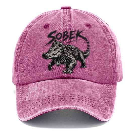 Sobek Crocodile Dark Marks Classic Cap – Dusty Rose