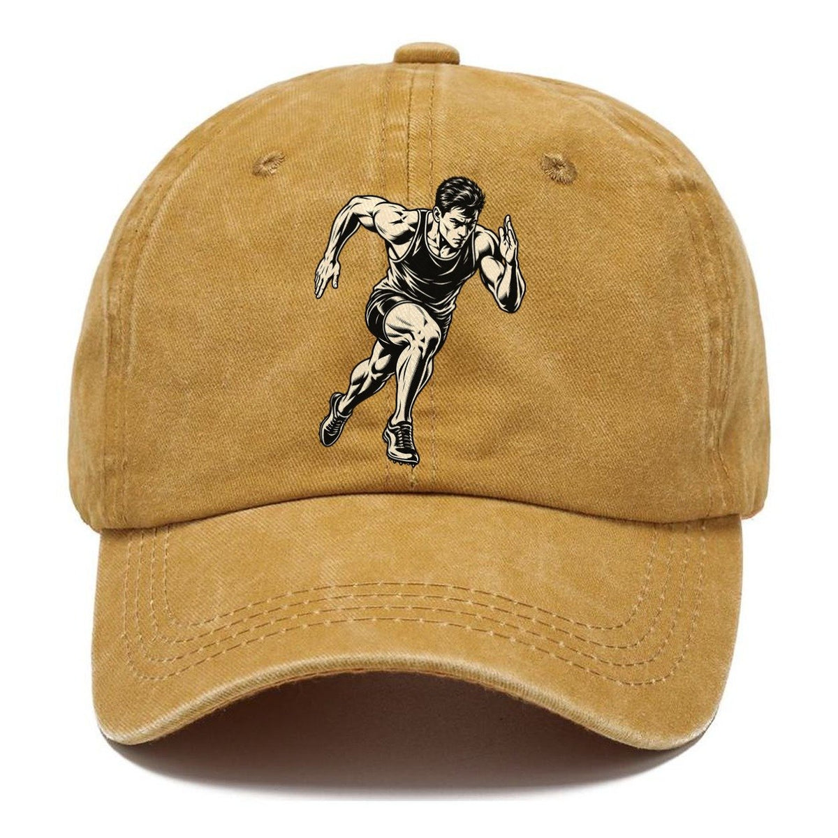 Sprinter First Three Steps Global Sports Ink Figures Classic Cap – Golden Harvest