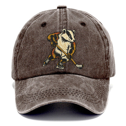Badger Ice Skater Sundown Familiars Classic Cap – Brown