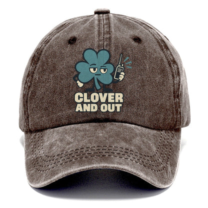 Clover And Out Familiar Punchlines Classic Cap – Brown