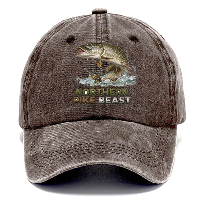 Northern Pike Beast Classic Cap – Brown