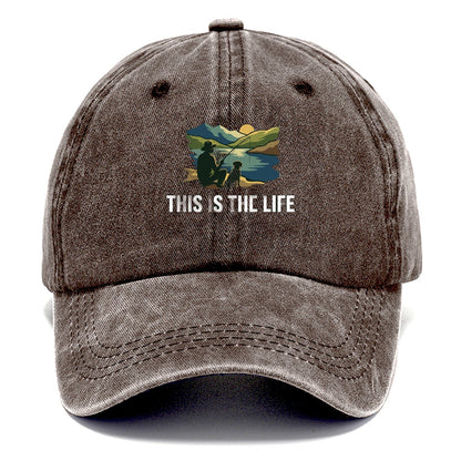 This Is The Life Classic Cap – Brown