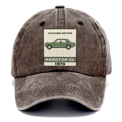 Yukigumo Hardtop Showa Speed Plates Classic Cap – Brown