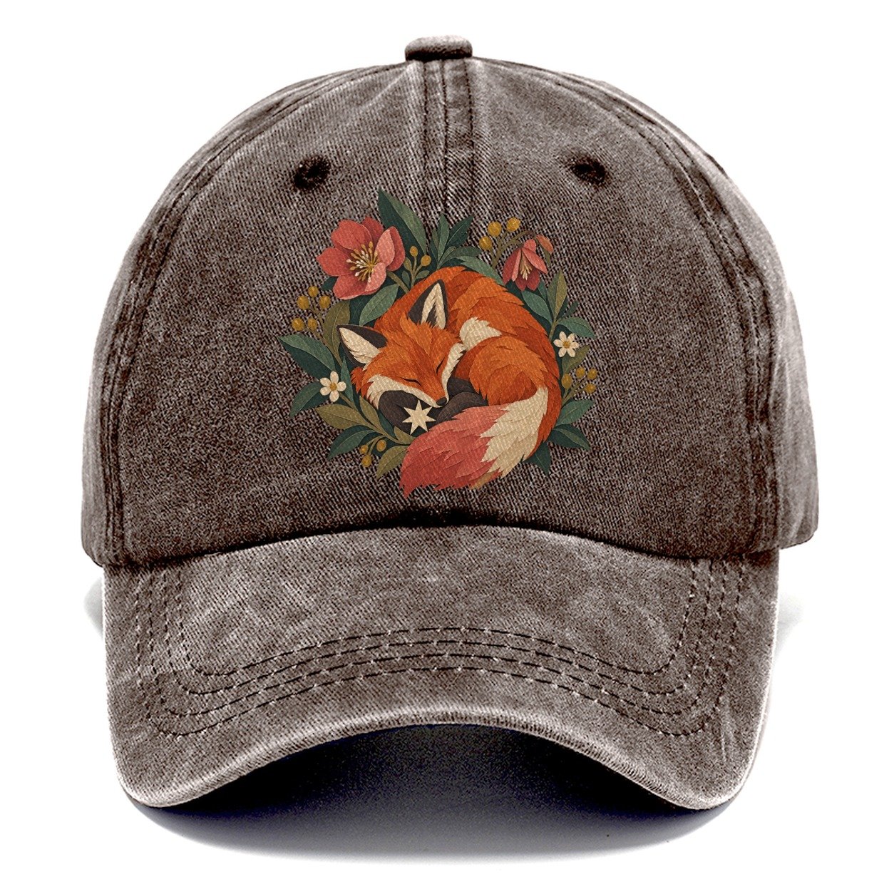 Sleeping Fox Star Nest Gentle Wild Classic Cap – Brown