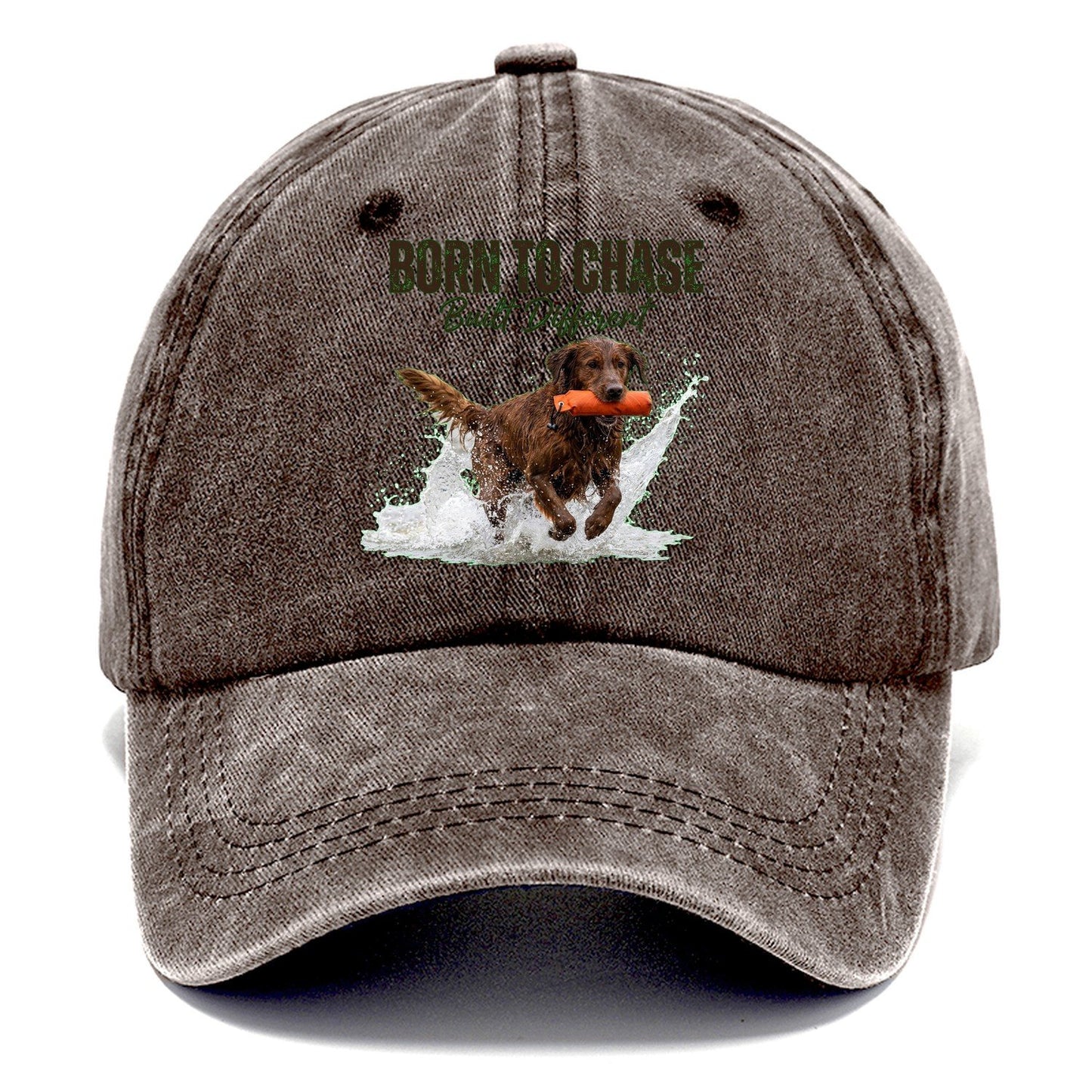 Born To Chase Classic Cap – Brown