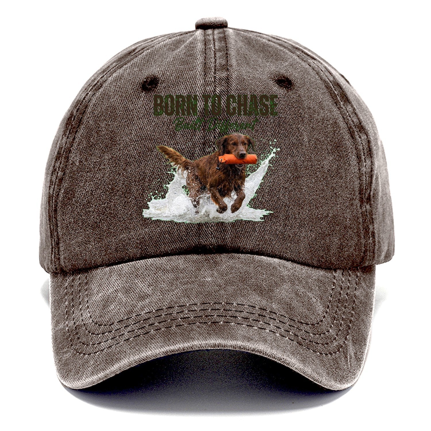 Born To Chase Classic Cap – Brown