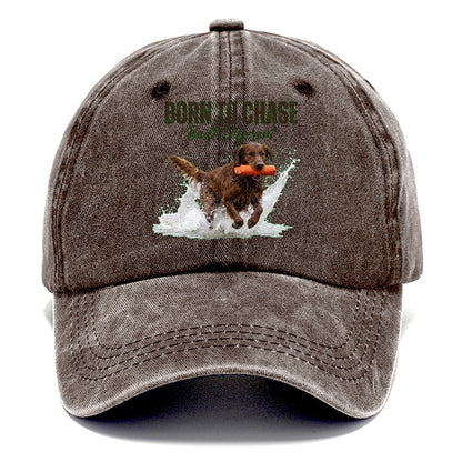 Born To Chase Classic Cap – Brown