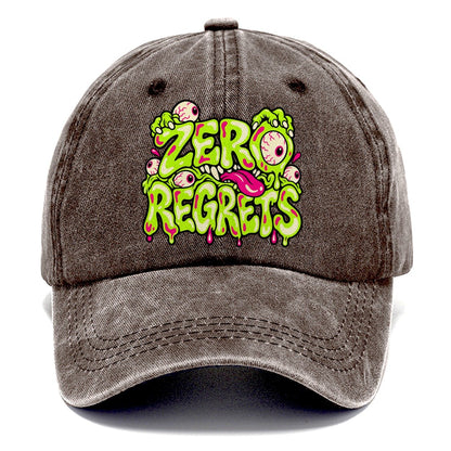 Zero Regrets Crazy Styles Classic Cap – Brown