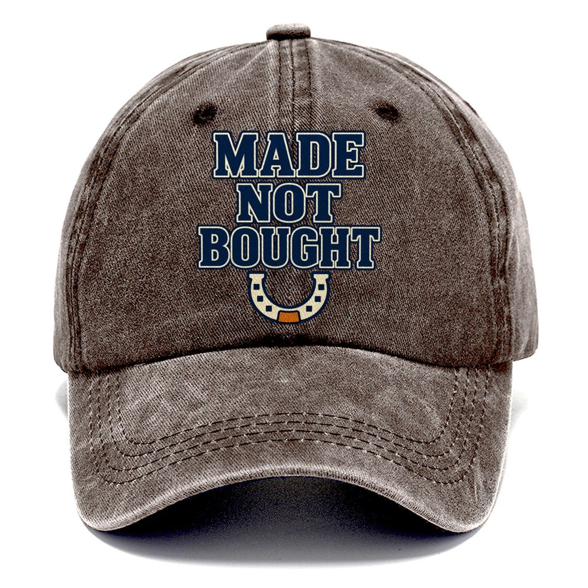 Made Not Bought Blacksmithing Classic Cap – Brown