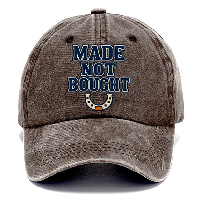 Made Not Bought Blacksmithing Classic Cap – Brown