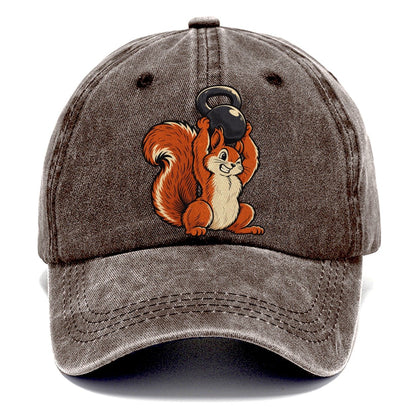 Squirrel Nut Press Animal Lifters Classic Cap – Brown